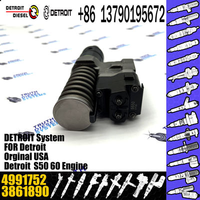 Common rail fuel injector 4991752 3861890 5234785 5235575 5237466 for Detroit Diesel series 60 11.1 and 12.7 L