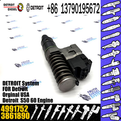 Common rail fuel injector 4991752 3861890 5234785 5235575 5237466 for Detroit Diesel series 60 11.1 and 12.7 L