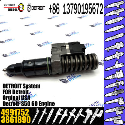 Common rail fuel injector 4991752 3861890 5234785 5235575 5237466 for Detroit Diesel series 60 11.1 and 12.7 L