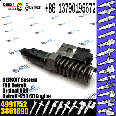 Common rail fuel injector 4991752 3861890 5234785 5235575 5237466 for Detroit Diesel series 60 11.1 and 12.7 L