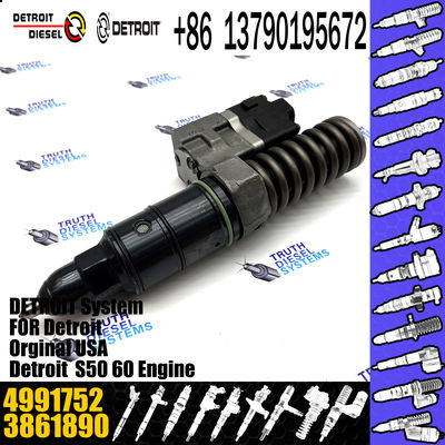 Common rail fuel injector 4991752 3861890 5234785 5235575 5237466 for Detroit Diesel series 60 11.1 and 12.7 L