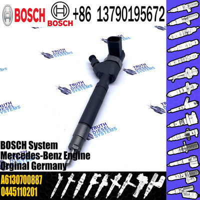 original common rail injector 0445110201 diesel fuel injector A6130700887 for Sprinter Vito