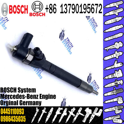 0 445 110 093 0445 110 093 Genuine Common Rail Injector 0445110093 0986435035 6280700387 A6280700387 Fuel Injector