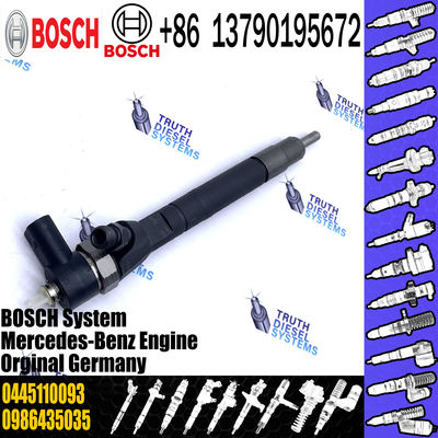 0 445 110 093 0445 110 093 Genuine Common Rail Injector 0445110093 0986435035 6280700387 A6280700387 Fuel Injector