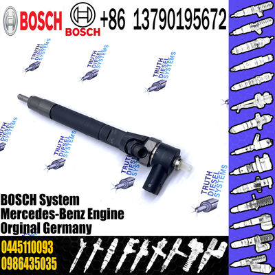 0 445 110 093 0445 110 093 Genuine Common Rail Injector 0445110093 0986435035 6280700387 A6280700387 Fuel Injector