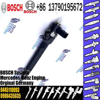 0 445 110 093 0445 110 093 Genuine Common Rail Injector 0445110093 0986435035 6280700387 A6280700387 Fuel Injector