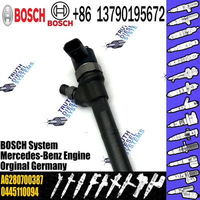 0 445 110 093 0445 110 093 Genuine Common Rail Injector 0445110093 0986435035 6280700387 A6280700387 Fuel Injector