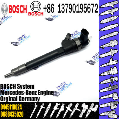 0445 110 024 original fuel injector 0 445 110 024 auto part diesel injector MB 6110700587 0445110024 for Sprinter Vito