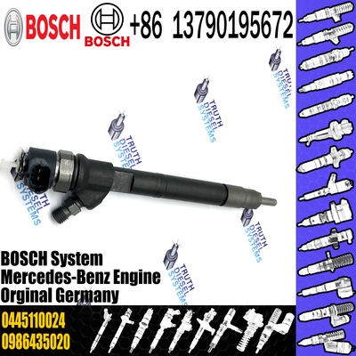 0445 110 024 original fuel injector 0 445 110 024 auto part diesel injector MB 6110700587 0445110024 for Sprinter Vito