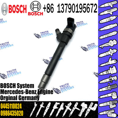 0445 110 024 original fuel injector 0 445 110 024 auto part diesel injector MB 6110700587 0445110024 for Sprinter Vito
