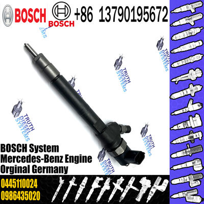 0445 110 024 original fuel injector 0 445 110 024 auto part diesel injector MB 6110700587 0445110024 for Sprinter Vito