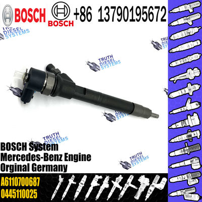 0445110024 New High Quality Injector A6110700687 6110700687 Common Rail Injector 0445110025 0445110024 With DSLA156P736