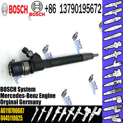 0445110024 New High Quality Injector A6110700687 6110700687 Common Rail Injector 0445110025 0445110024 With DSLA156P736