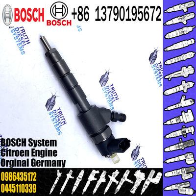 Fuel Injectors 0 445 110 338 0 445 110 339 High Pressure Fuel Injector 0986435172 0445110338 0445110339