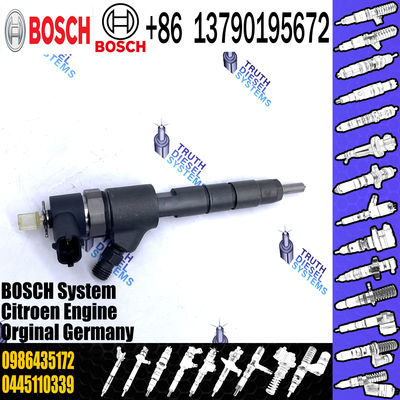 Fuel Injectors 0 445 110 338 0 445 110 339 High Pressure Fuel Injector 0986435172 0445110338 0445110339