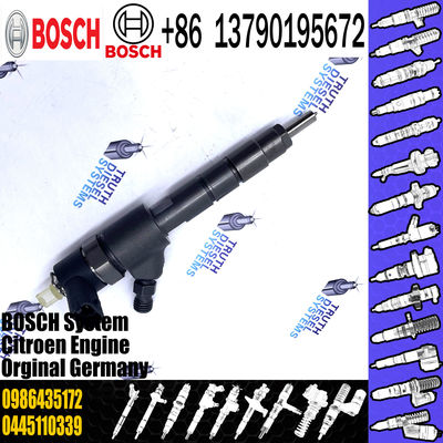 Fuel Injectors 0 445 110 338 0 445 110 339 High Pressure Fuel Injector 0986435172 0445110338 0445110339