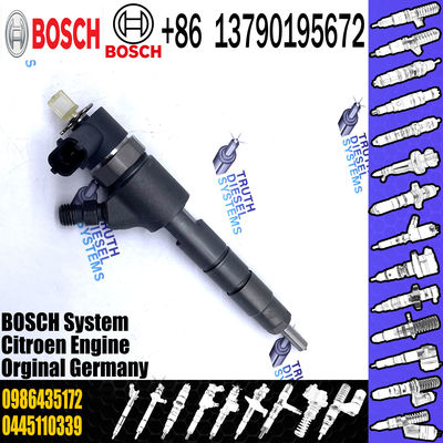 Fuel Injectors 0 445 110 338 0 445 110 339 High Pressure Fuel Injector 0986435172 0445110338 0445110339