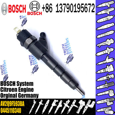 BOSCH Diesel Common Rail Fuel Injector Nozzle 0445110340 0986435203 1980 S596870 69280 AV2Q9F593BA for Ford Fiesta 1.6d