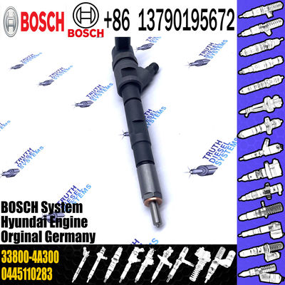Common Rail Injector 0445110283,0445110185,33800-4A360,33800-4A300 for diesel engine