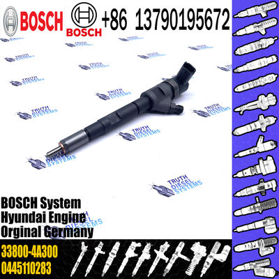Common Rail Injector 0445110283,0445110185,33800-4A360,33800-4A300 for diesel engine
