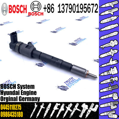 High Quality New Diesel Fuel Injector 0445110275 For Hyundai H-1 Box/Kia SORENTO 2.5 CRDi