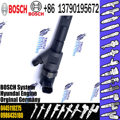 High Quality New Diesel Fuel Injector 0445110275 For Hyundai H-1 Box/Kia SORENTO 2.5 CRDi