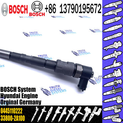 Fuel Injector 0 445 110 221 0 445 110 222 Diesel Injector Parts 0986435160 0445110221 0445110222 for HYUNDAI/KIA