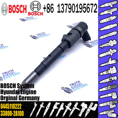 Fuel Injector 0 445 110 221 0 445 110 222 Diesel Injector Parts 0986435160 0445110221 0445110222 for HYUNDAI/KIA