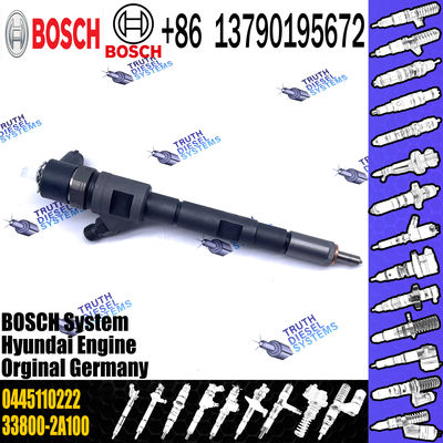 Fuel Injector 0 445 110 221 0 445 110 222 Diesel Injector Parts 0986435160 0445110221 0445110222 for HYUNDAI/KIA