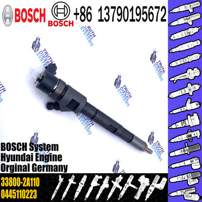 0445 110 223 33800-2A110 Auto Fuel Injector 0 445 110 223 Engine Parts Injection 0445110223 for Hyundai