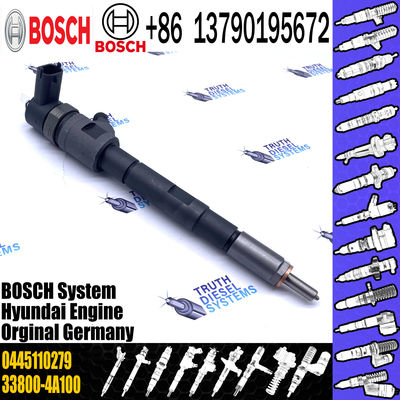 High Quality New Diesel Fuel Injector 0445110279 For HYUNDAI H-1/KIA SORENTO 2.5 CRDi