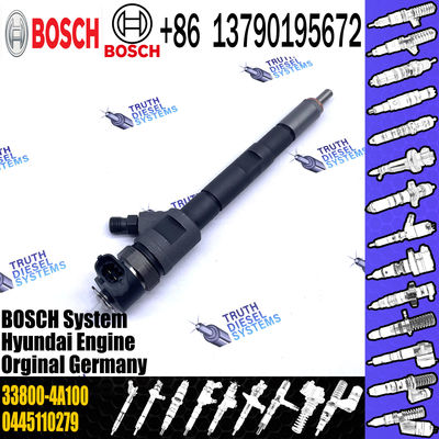 Common rail injector 33800-4A100 0445110279 fuel injector 33800-4A000 33800-4A100 for Hyundai Kia