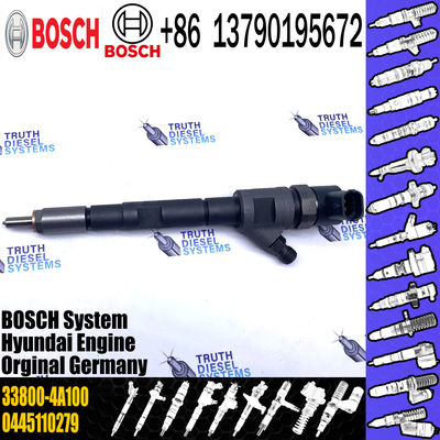 Common rail injector 33800-4A100 0445110279 fuel injector 33800-4A000 33800-4A100 for Hyundai Kia