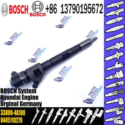 Common rail injector 33800-4A100 0445110279 fuel injector 33800-4A000 33800-4A100 for Hyundai Kia