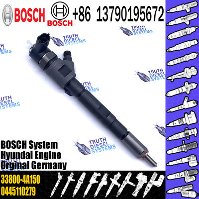 High Quality New Diesel Fuel Injector 338004A150 33800-4A150 For Hyundai H-1 2.5 CRDi