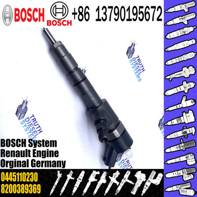 Diesel Common Rail Fuel Injector 0445110230 for nozzle DLLA143P1448 with valve F00VC01317