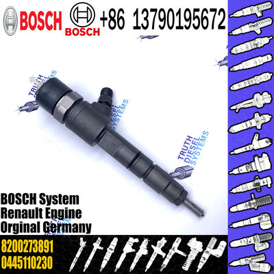 0986435124 Diesel Fuel Injector 0445110230 0 445 110 230 Auto Fuel Injection 8200216412 8200228225 8200273891 for RENAUL
