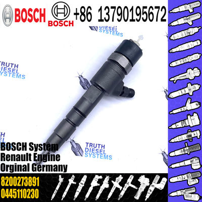 0986435124 Diesel Fuel Injector 0445110230 0 445 110 230 Auto Fuel Injection 8200216412 8200228225 8200273891 for RENAUL