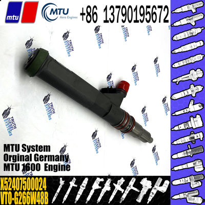 MTU Diesel Fuel Injector 16V High Speed Steel X52407500024 VTO-G266W48B
