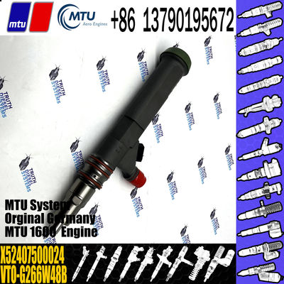 MTU Diesel Fuel Injector 16V High Speed Steel X52407500024 VTO-G266W48B