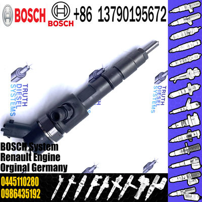 0445110280 Bosch Injector Nozzle 0986435192 Diesel Fuel Injector