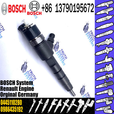 0445110280 Bosch Injector Nozzle 0986435192 Diesel Fuel Injector