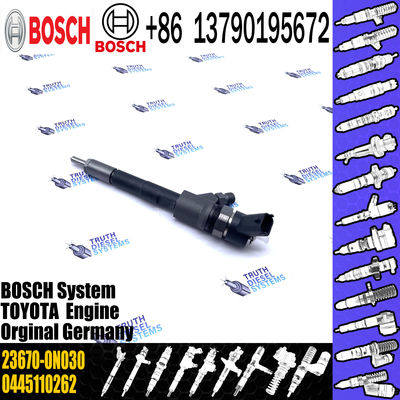 0445110262 BOSCH Diesel Injector Fuel 23670-0N040 For Toyota Yaris 1.4d