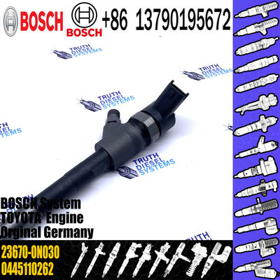 0445110262 BOSCH Diesel Injector Fuel 23670-0N040 For Toyota Yaris 1.4d
