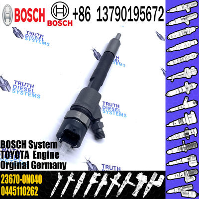 23670-0N040 Bosch Diesel Fuel Injectors 0445110262 For Toyota Yaris 1.4d