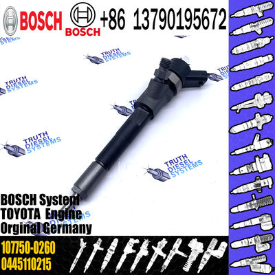 Origional Standard Bosch Common Rail Injector OEM 107750-0260 23670-33030