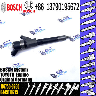 Origional Standard Bosch Common Rail Injector OEM 107750-0260 23670-33030