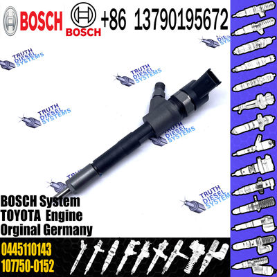 0445110143 Fuel Injector Parts TOYOTA Engine Diesel Fuel Injector