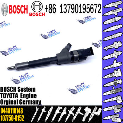 0445110143 Fuel Injector Parts TOYOTA Engine Diesel Fuel Injector