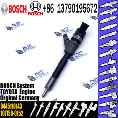 0445110143 Fuel Injector Parts TOYOTA Engine Diesel Fuel Injector